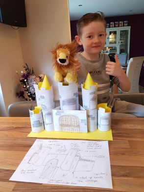 Look at Caodhán's STEM challenge.