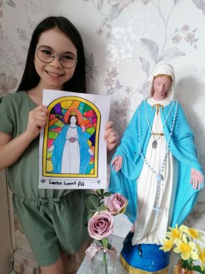 Lauren's beautiful May Altar